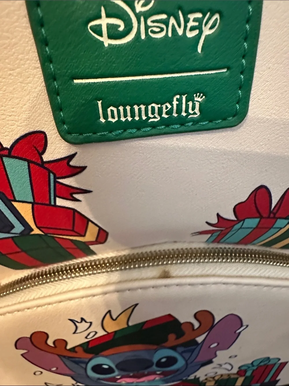 Loungefly Stitch Holiday Mini Backpack